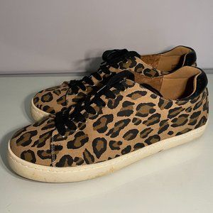 Leopard Print Women's Sneakers Size 8.5